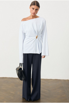 Лонгслив ATTIKA А3429 белый - фото 1