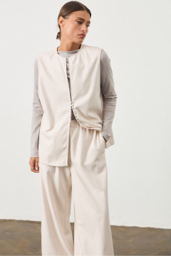 Брюки, жилет ATTIKA А3437 бежевый - фото 3