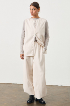 Брюки, жилет ATTIKA А3437 бежевый - фото 2