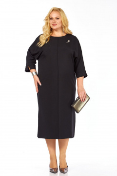 Платье СиБон 0373 черный - фото 2