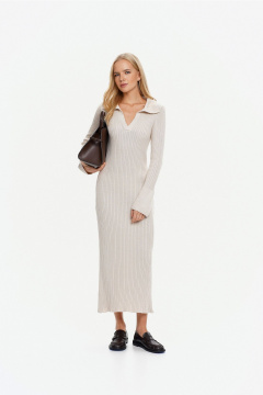 Платье THE VERY 2412 жемчужный - фото 3