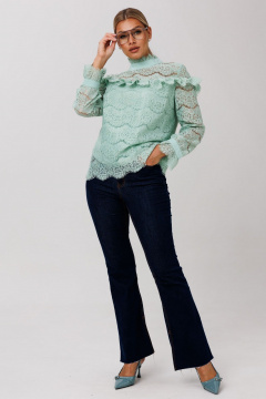 Блуза Anelli 1689 мятный_нефрит - фото 4