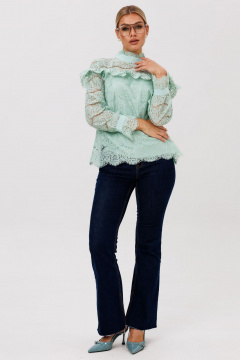 Блуза Anelli 1689 мятный_нефрит - фото 2