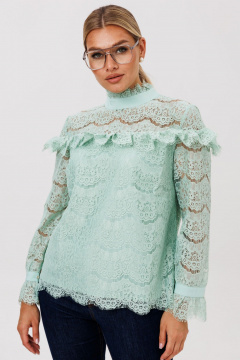 Блуза Anelli 1689 мятный_нефрит - фото 1