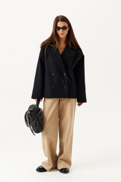 Полупальто ELLETTO 3891 черный - фото 1