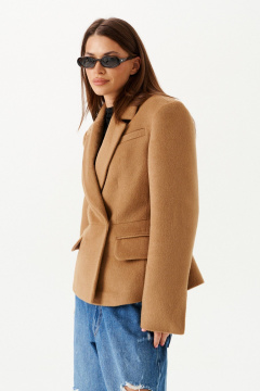 Жакет ELLETTO 3912 кэмел - фото 5
