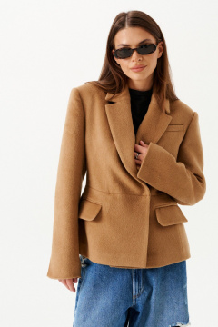 Жакет ELLETTO 3912 кэмел - фото 1