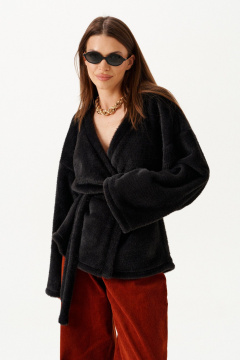 Кардиган ELLETTO LIFE 3913 черный - фото 5