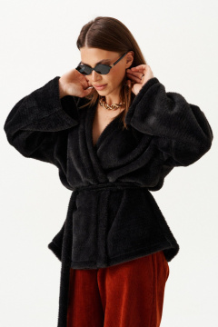 Кардиган ELLETTO LIFE 3913 черный - фото 4