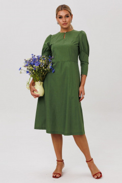Платье Anelli 1647 дартмутский_зеленый - фото 1