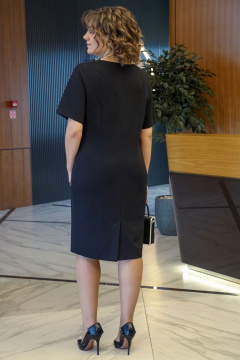 Жакет, платье Alani Collection 2440 черный - фото 5