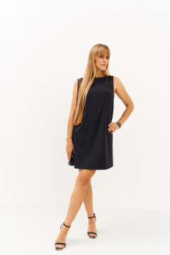 Платье FAMA 24110-1 чёрный - фото 5
