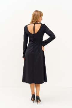Платье FAMA 24113-1 чёрный - фото 5