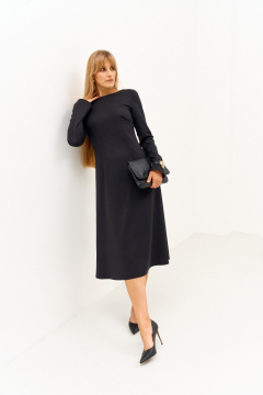 Платье FAMA 24113-1 чёрный - фото 3