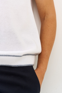 Джемпер FAMA 24114 молочный - фото 4