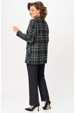 Жакет БелЭльСтиль 762-3_24_22 черный твид - фото 5