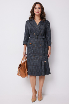 Платье Твой имидж 2237 синий - фото 1