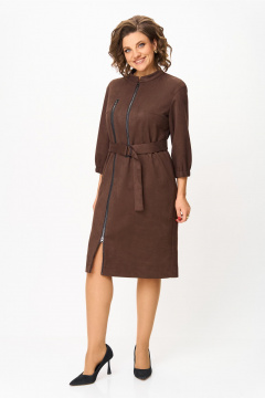 Платье, рубашка Bonna Image 861/2 коричневый - фото 1