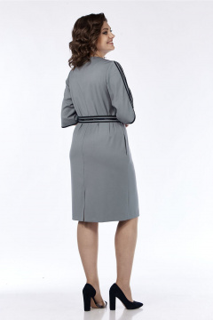 Платье Lady Style Classic 2894 серый_тон - фото 5