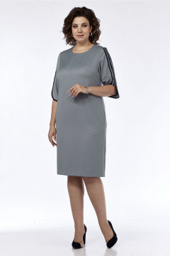 Платье Lady Style Classic 2894 серый_тон - фото 3