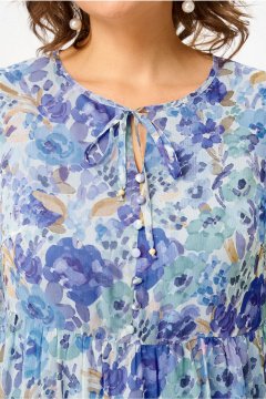 Платье Lady Style Classic 3007 синий_тон - фото 5