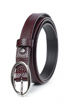 Ремень Galanteya 1824.25с1085к45 2р бордо - фото 3