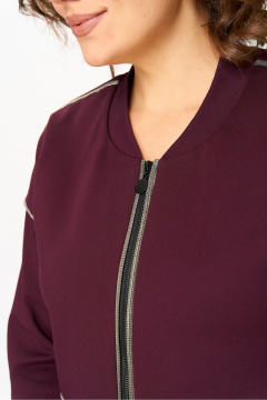 Брюки, бомбер DaLi 5730.2 баклажан - фото 3