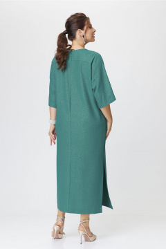 Платье Lady Style Classic 2882 зеленый - фото 5