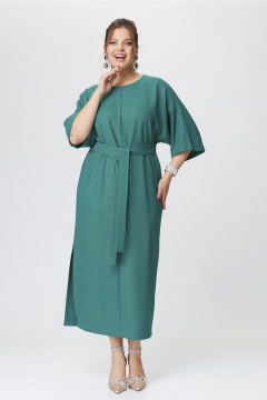 Платье Lady Style Classic 2882 зеленый - фото 1