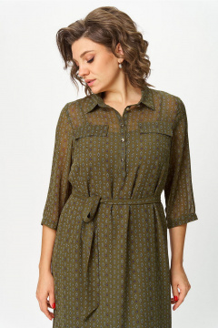 Платье Lady Style Classic 1961/2 хаки - фото 4