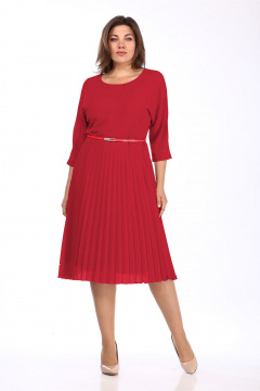 Платье Lady Style Classic 2685 красный - фото 1