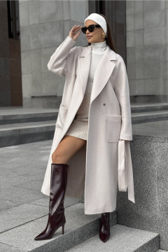 Пальто DAVA 7002 жемчужный - фото 2