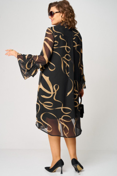 Платье EVA GRANT 7122 принт_ленты - фото 3