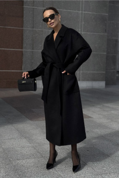 Пальто DAVA 7002 черный - фото 2