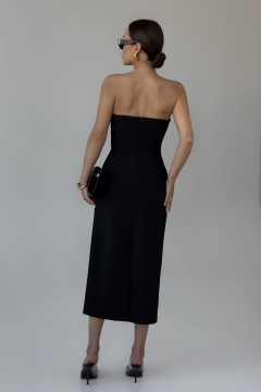 Платье DAVA 1221 черный - фото 2