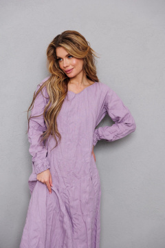 Платье АМУЛЕТ 9906 лаванда - фото 3