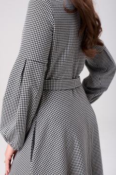 Платье Your size 2269 черно-белый - фото 5