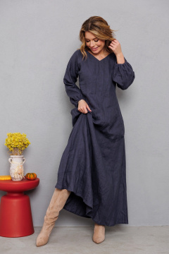 Платье АМУЛЕТ 9925 графит - фото 5