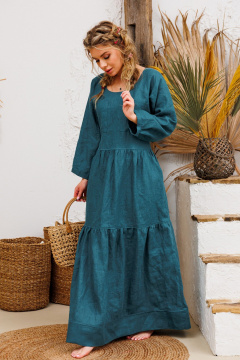 Платье АМУЛЕТ 9922 морской - фото 5