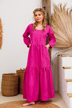 Платье АМУЛЕТ 9922 фуксия - фото 1