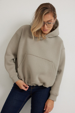 Худи Mirolia 1269 цемент - фото 5