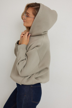 Худи Mirolia 1269 цемент - фото 3