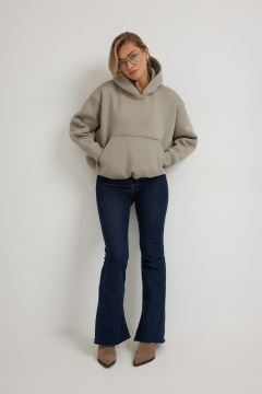 Худи Mirolia 1269 цемент - фото 2