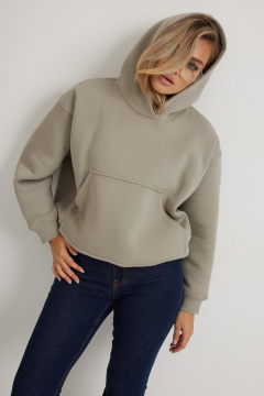 Худи Mirolia 1269 цемент - фото 1