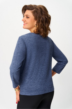 Блуза DaLi 5786 голубая - фото 3