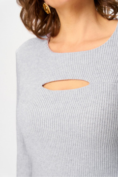 Блуза DaLi 5786 серая - фото 2