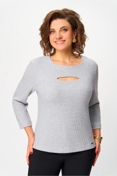 Блуза DaLi 5786 серая - фото 1