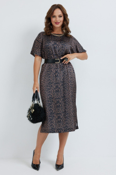 Платье Твой имидж 2262 леопард - фото 1