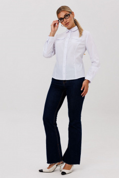 Блуза Anelli 1654 арктический_белый - фото 5