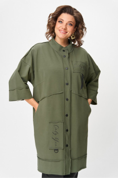 Кардиган Rumoda 2019 зеленый - фото 5